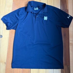 Notre Dame Under Armour Men's Navy Polo Shirt